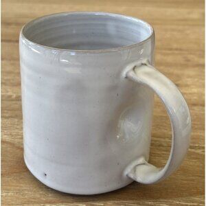 Gravesco Pottery Mug Rebecca Graves Handmade Minimalist Indianapolis Smooth Rib